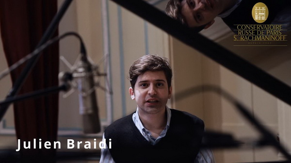 Julien Braidi Concert live au Conservatoire Russe de Paris Serge Rachmaninov